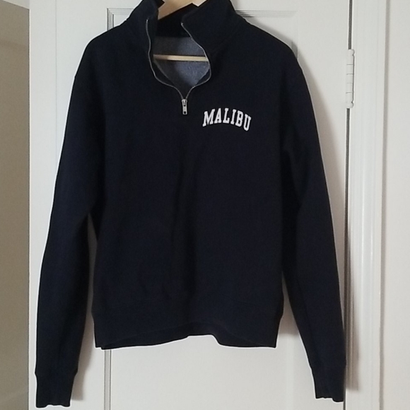 Brandy Melville Sweaters - Brandy Melville Malibu 1/4 zip pullover